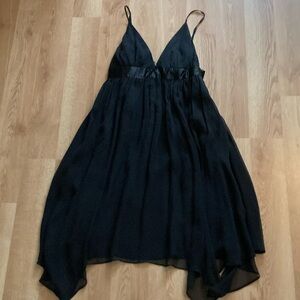 Banana Republic black flowy dress.  Size 4